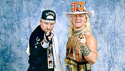 The Roadie with his buddy Jeff Jarrett